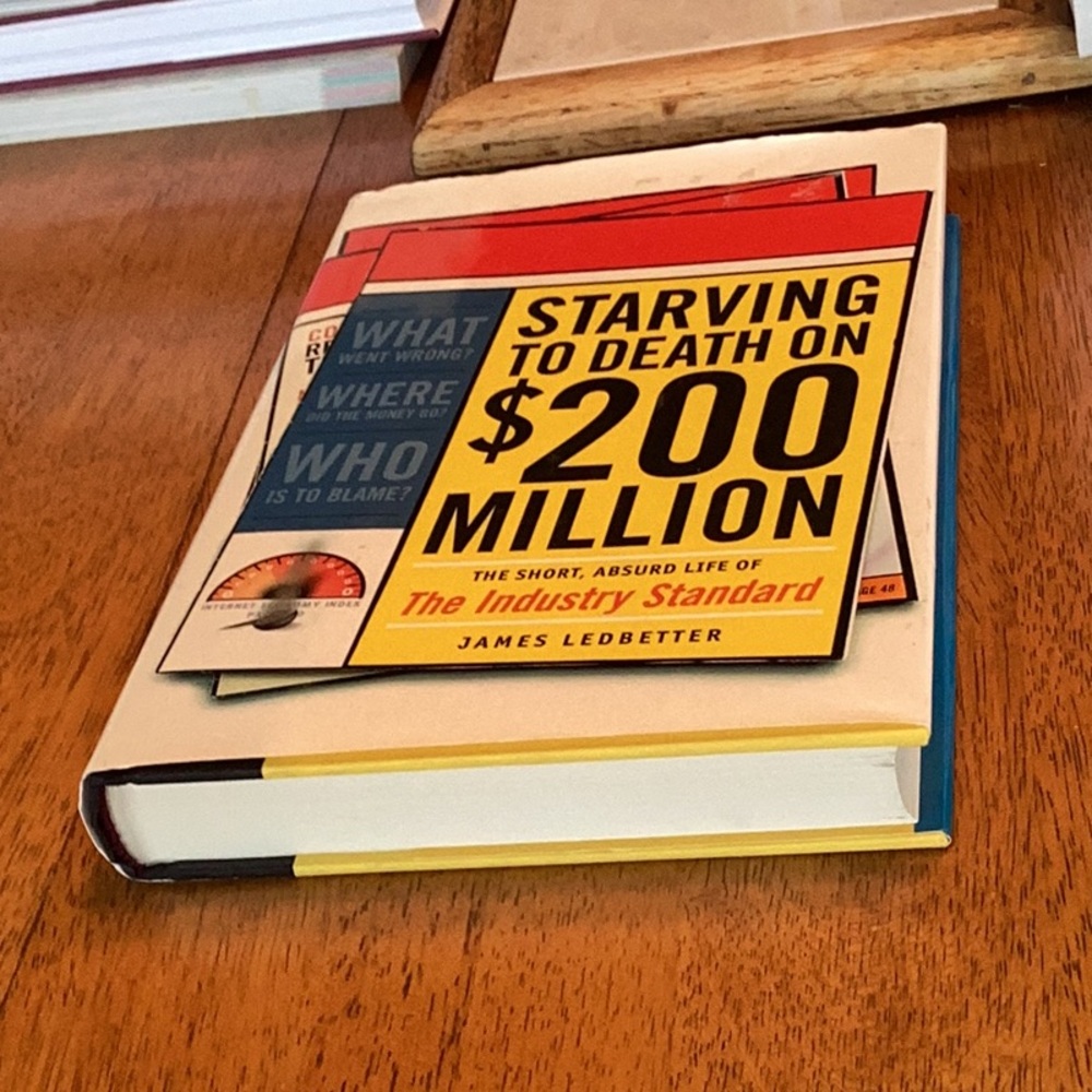⚠️Starving to death  on 200 million book by James Ledbetter⚠️clearance priced